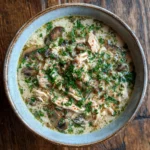 Clean Chicken Mushroom Soup