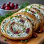 Festive Christmas Cranberry Roll Ups