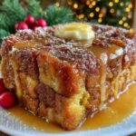 Gingerbread French Toast Bake