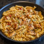 Cajun Garlic Chicken Rotini Skillet