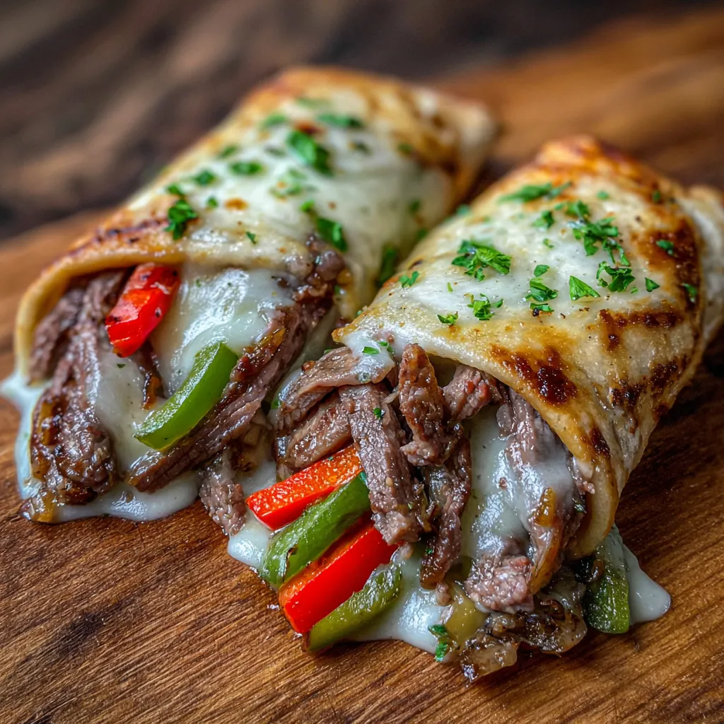 Keto Philly Cheesesteak Roll Ups