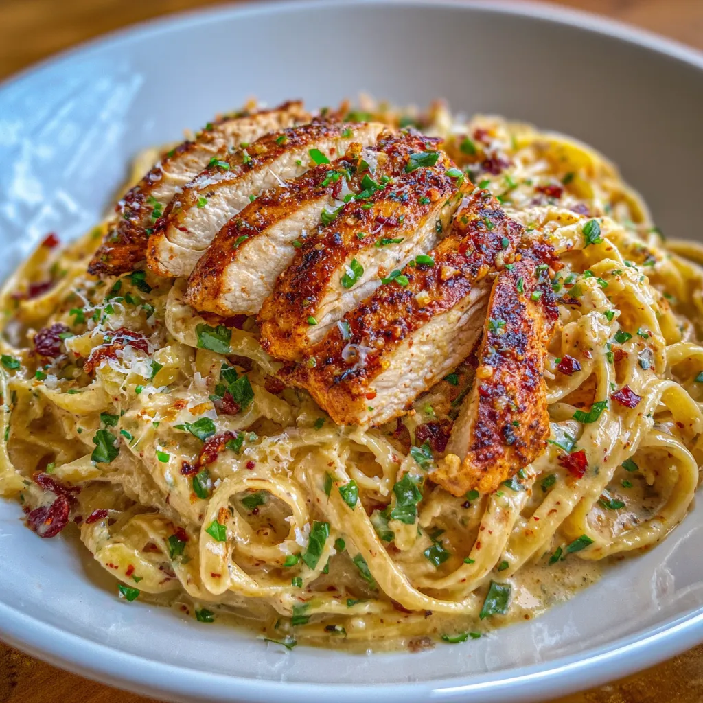 Creamy Cajun Chicken Pasta
