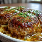 Amish Hamburger Steak Bake