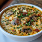 Clean Chicken Mushroom Soup