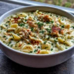 Creamy Chicken Alfredo Soup
