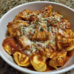 CrockPot Chicken Tortellini