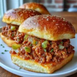 Easy Cajun Chicken Sloppy Joes