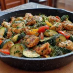 Healthy Chicken and Vegetables Skillet
