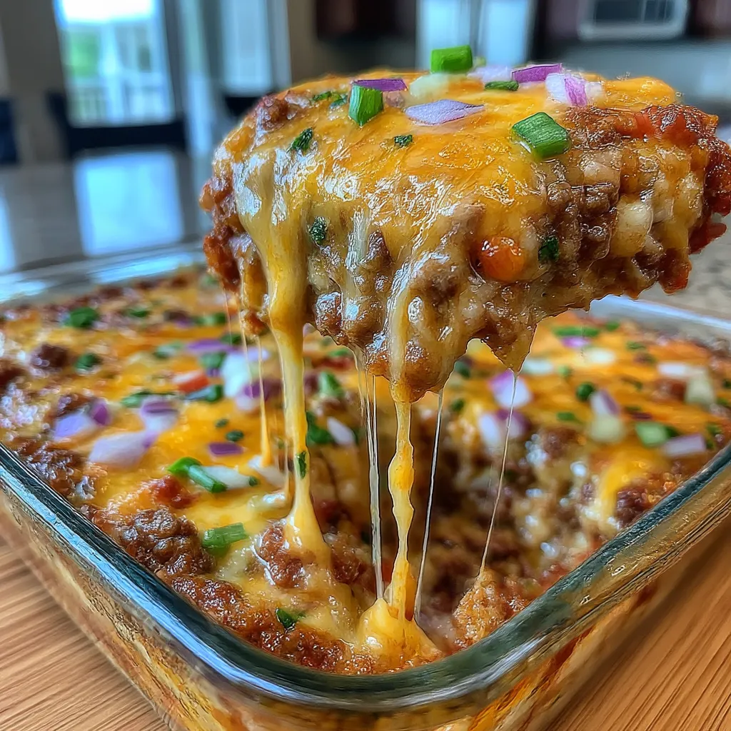 Keto Chili Dog Casserole