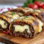 Keto Philly Cheesesteak Roll Ups