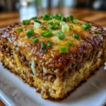 Low Carb Cheeseburger Casserole