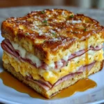 Monte Cristo Breakfast Casserole