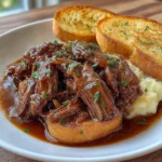 Slow Cooker Beef Manhattan