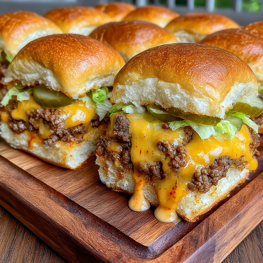 Copycat Big Mac Sliders