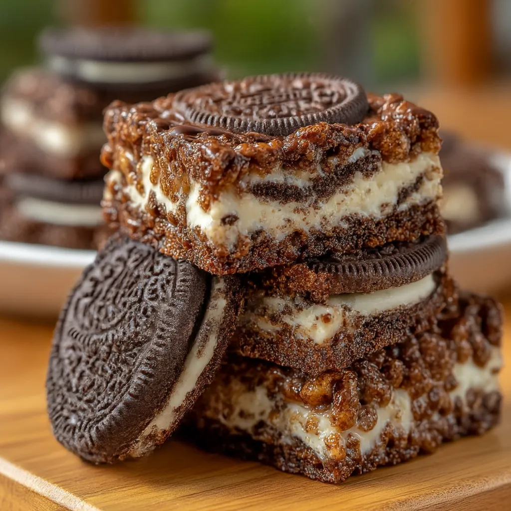 Oreo Krispies Treats