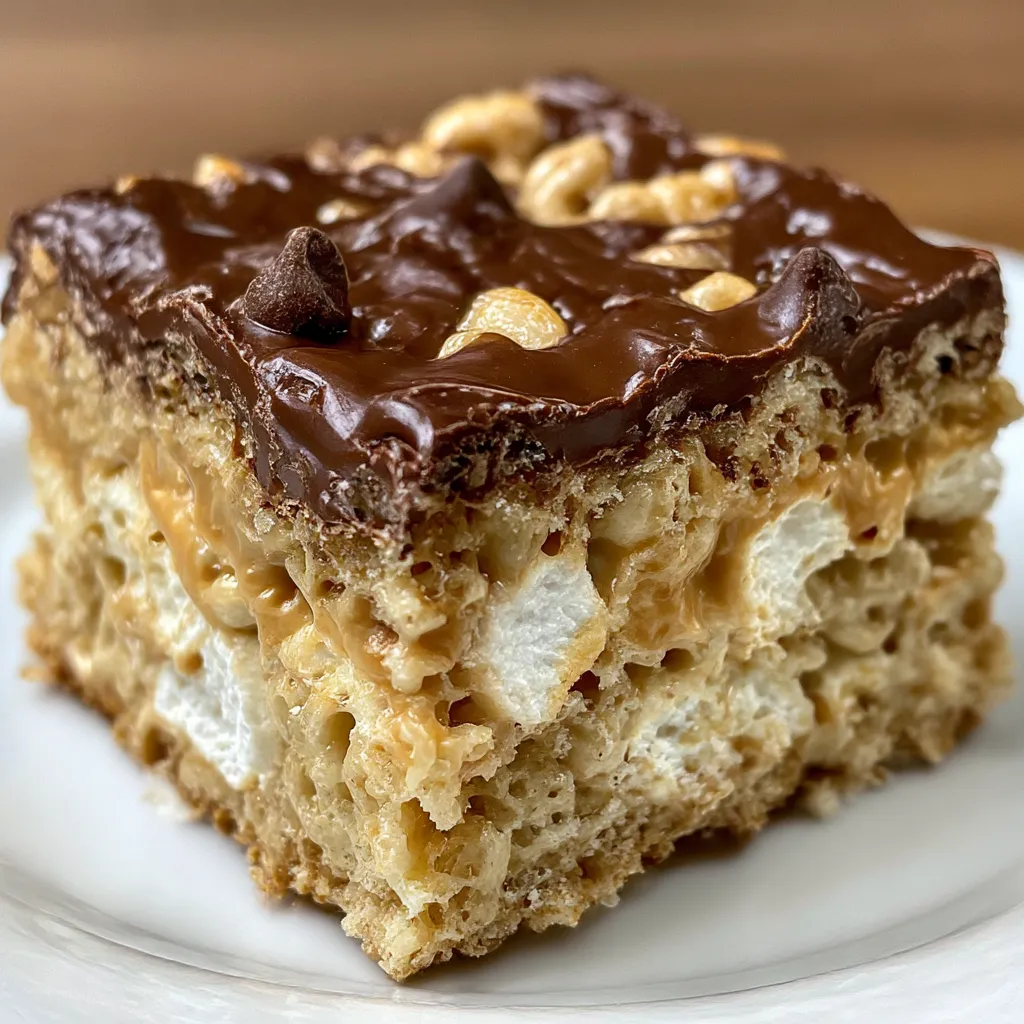 Peanut Butter Rice Krispie Treats