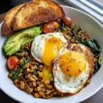 Savory Lentil Breakfast Bowl
