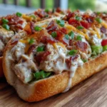 Chopped Chicken Ranch Sandwich