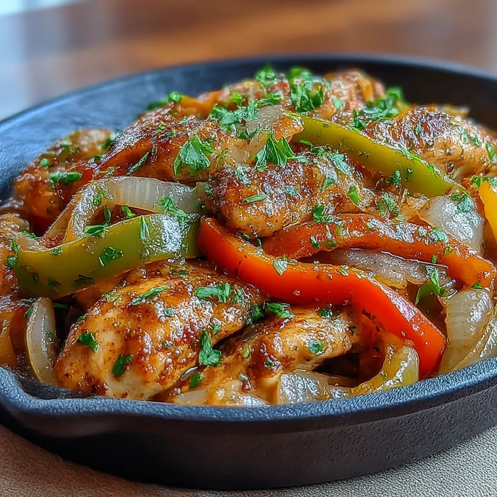 Flavorful Cajun Chicken with Sweet Bell Peppers