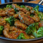 Garlic Butter Chicken and Broccoli