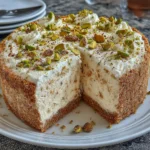 No Bake Pistachio Cream Pie