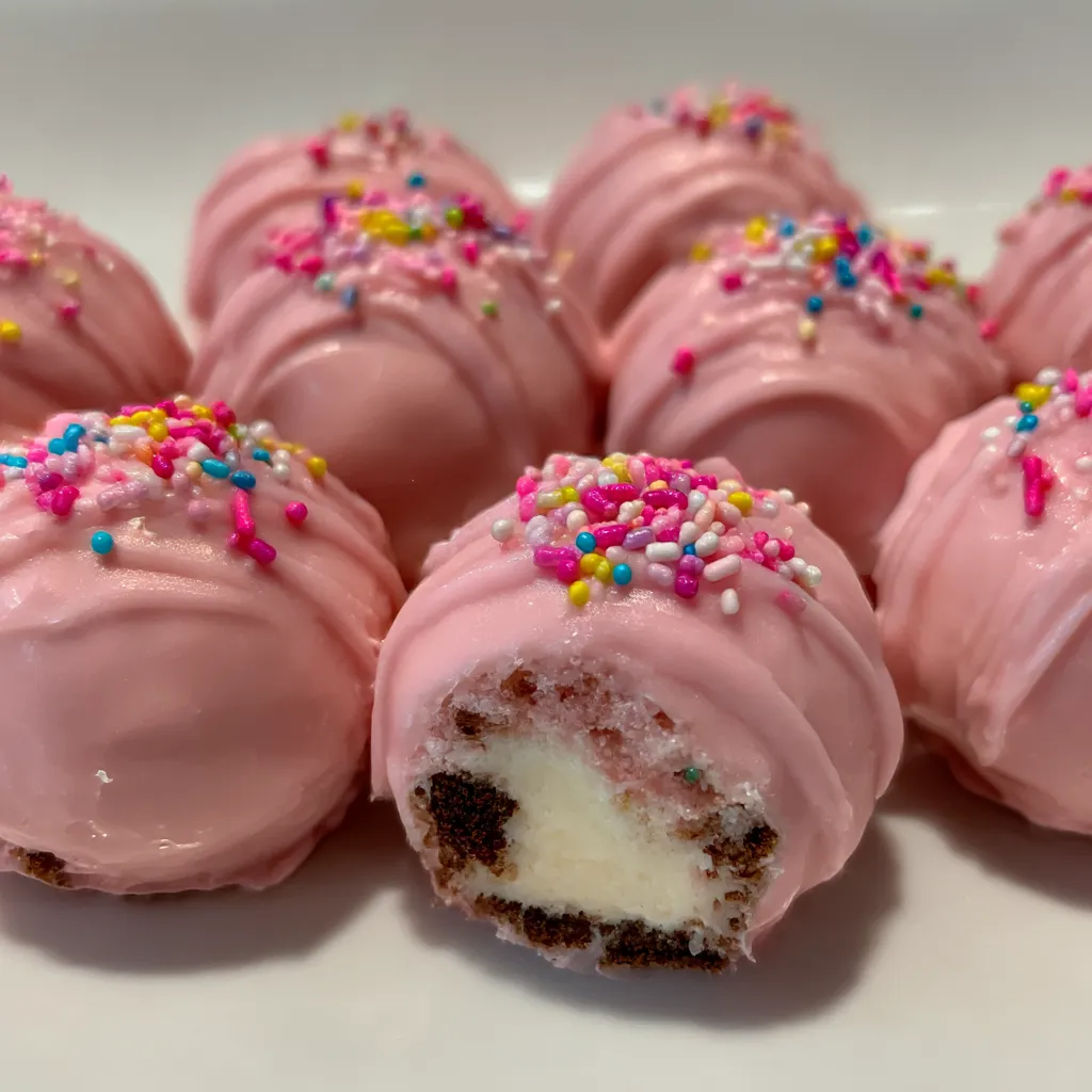 Pink Oreo Truffle Balls