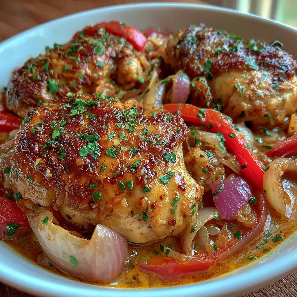 Spicy Brazilian Coconut Chicken