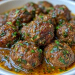 Spinach and Garlic Meatballs