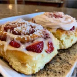 Strawberry Cinnamon Rolls