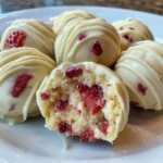 Strawberry Shortcake Truffles