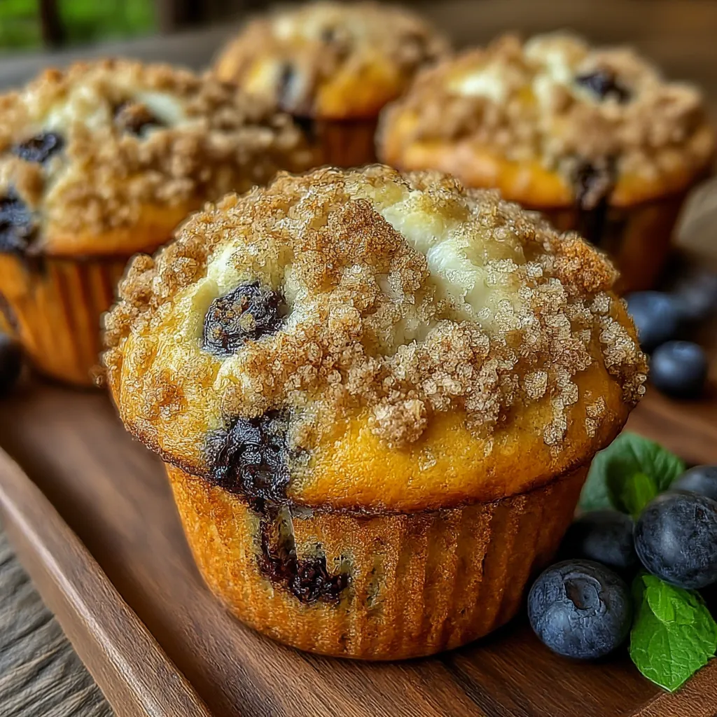 The Best Bakery-Style Blueberry Muffins