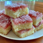 Australian Pink Jelly Coconut Cakes