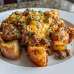 Cheesy Taco Potatoes