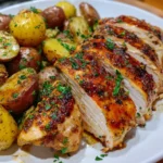 Garlic Parmesan Chicken and Potatoes