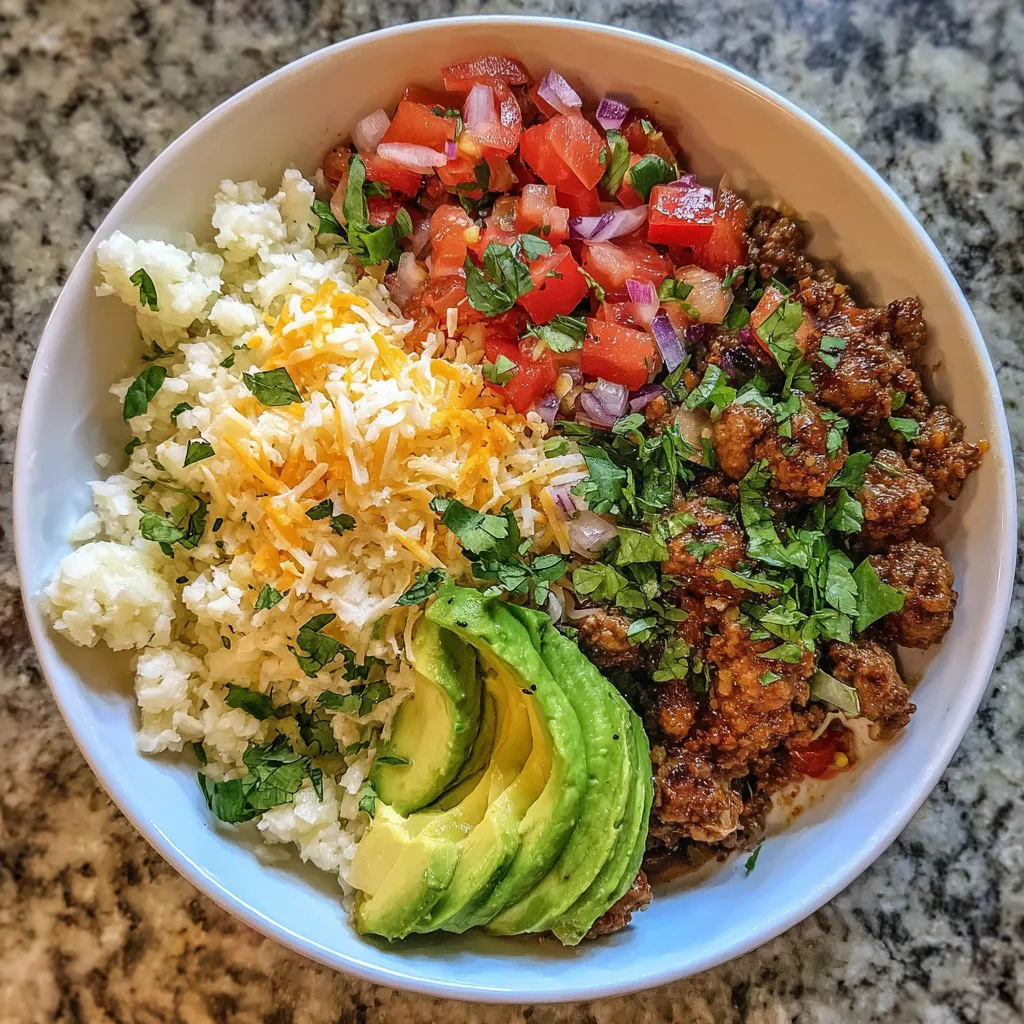 Low Carb Burrito Bowl