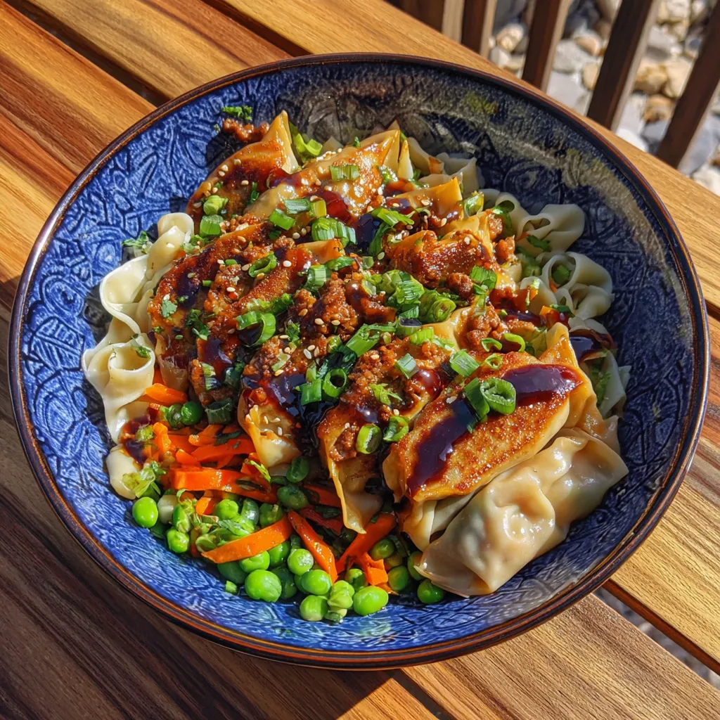 Potsticker Noodle Bowls
