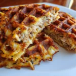 Savory Tuna Melt Chaffle