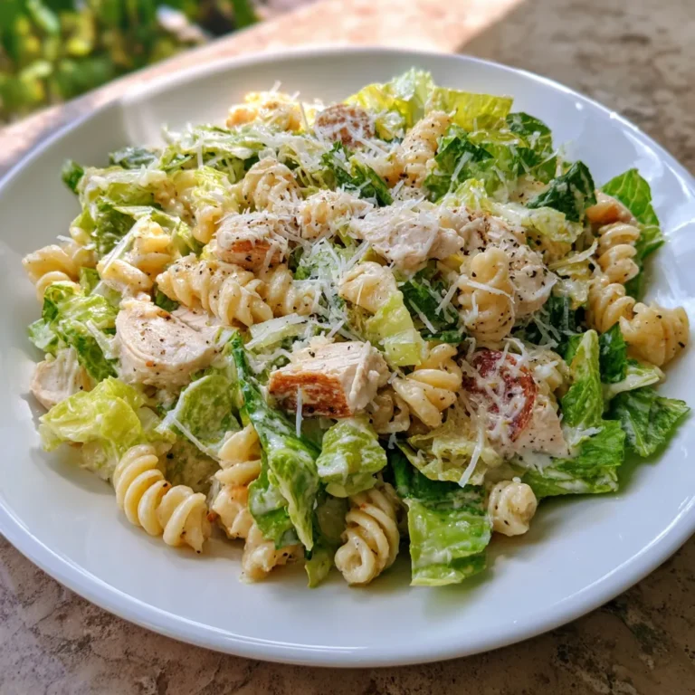 Chicken Caesar Pasta Salad 1 1