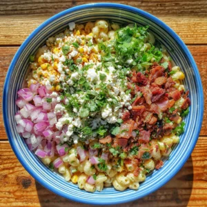 Mexican Street Corn Pasta Salad