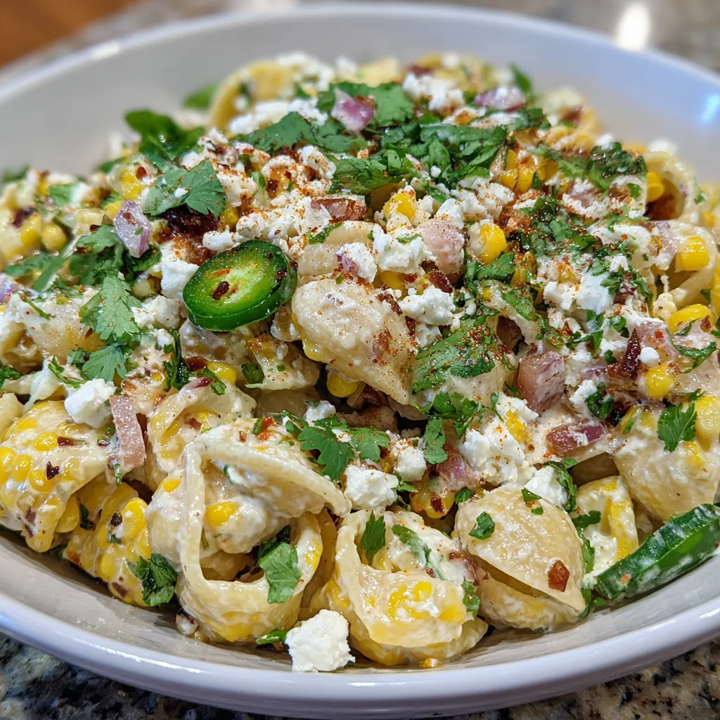 Mexican Street Corn Pasta Salad