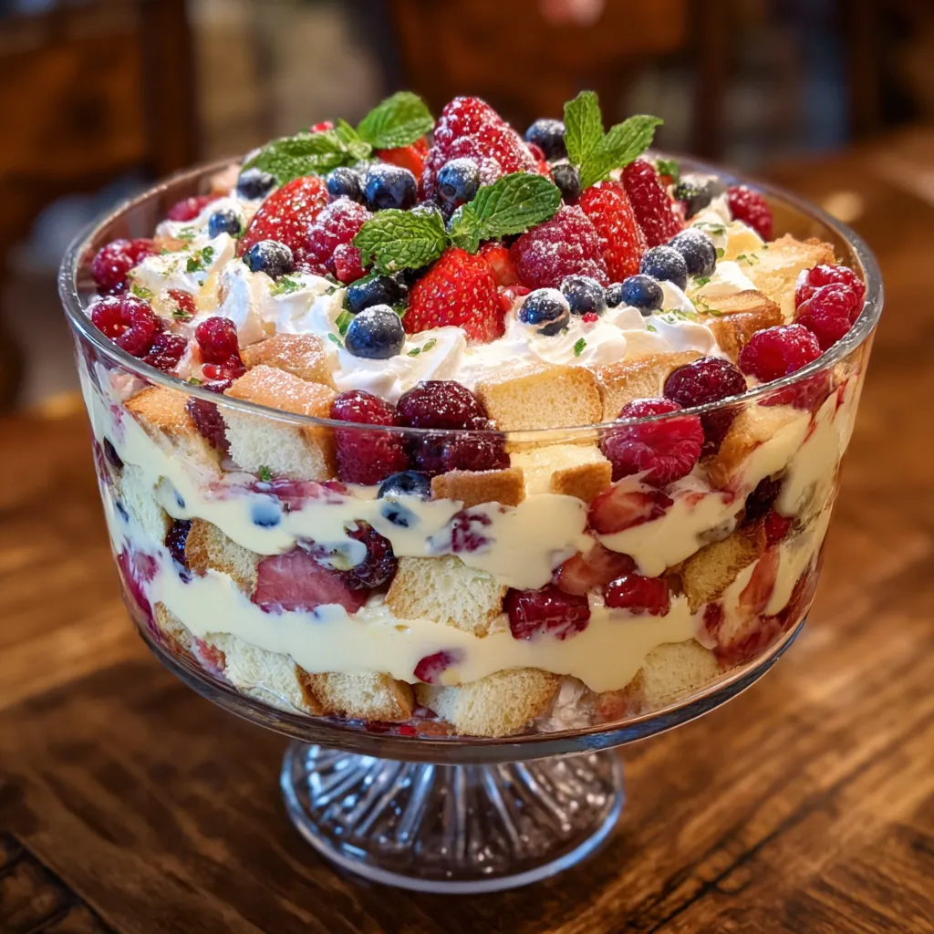 Trifle dessert recipe