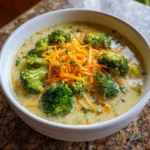 Crockpot Broccoli Cheddar Soup