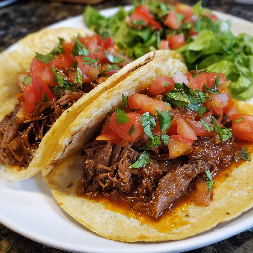 Slow-Cooked Chuck Roast Tacos