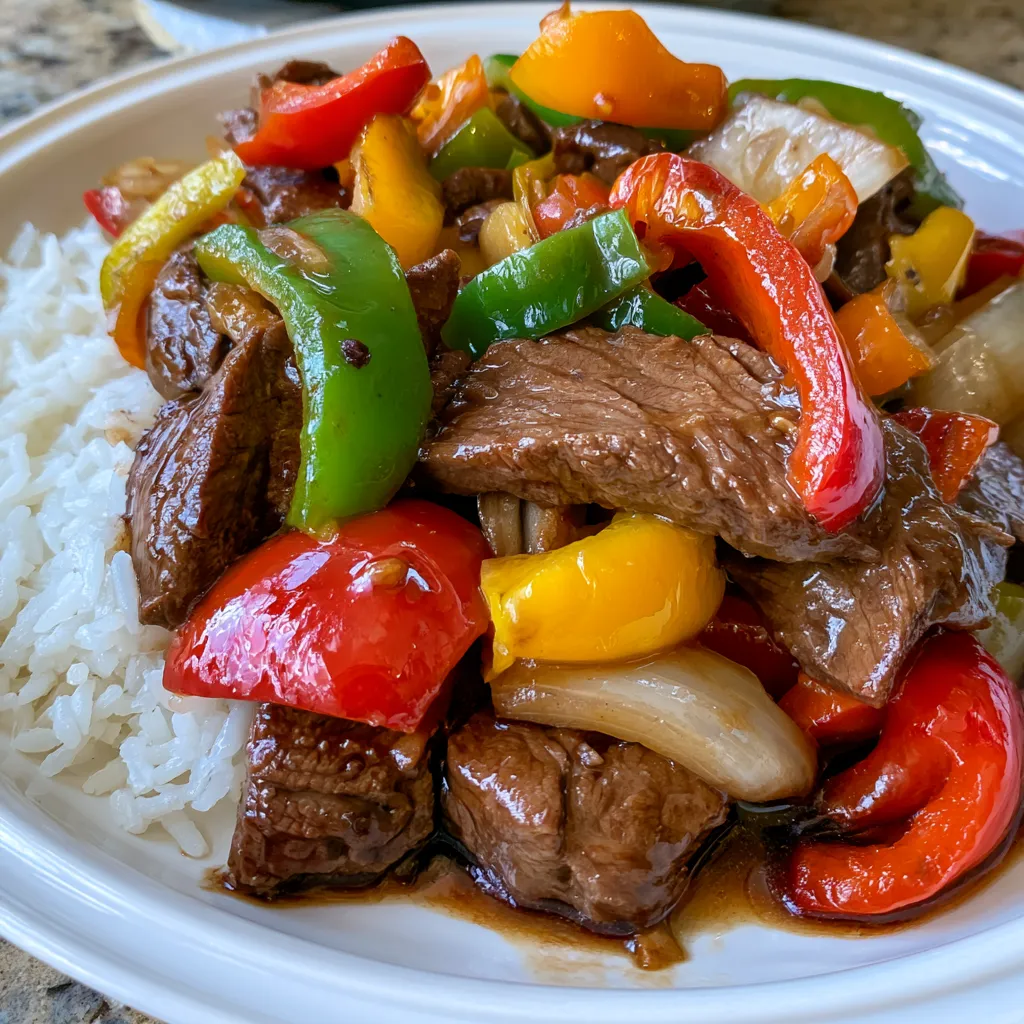 crock pot pepper steak youll ever make an