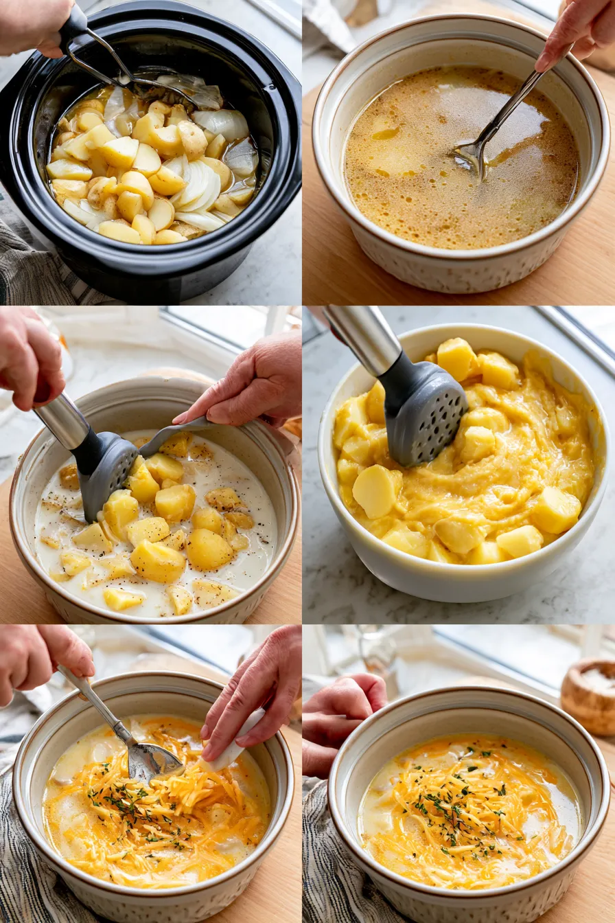 crock pot potato soup