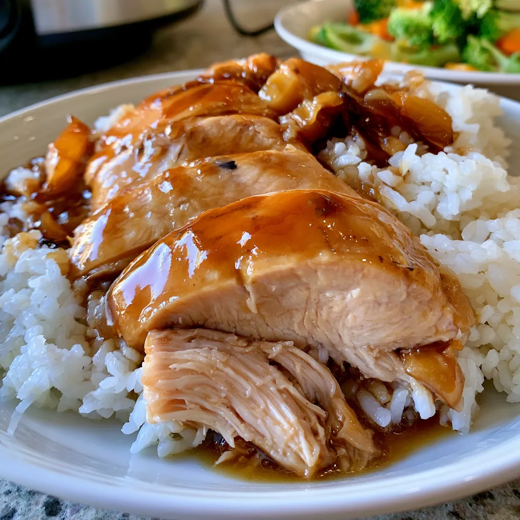 crockpot teriyaki chicken
