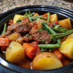 Crock Pot Beef Potatoes Green Beans