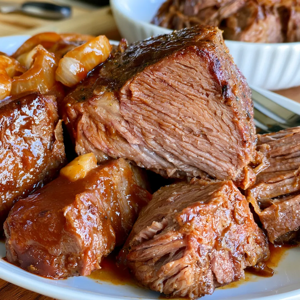 bbq crockpot roast
