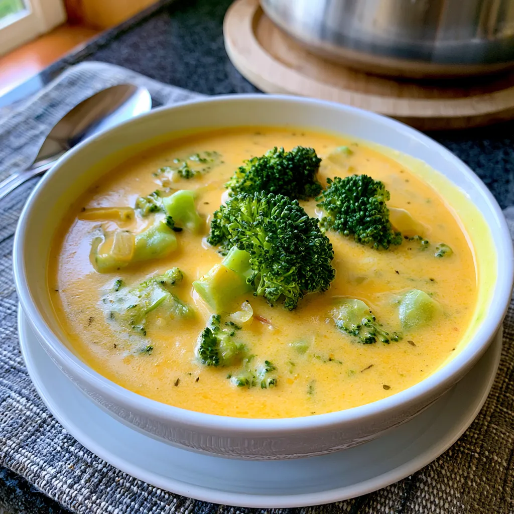 broccoli cheese soup