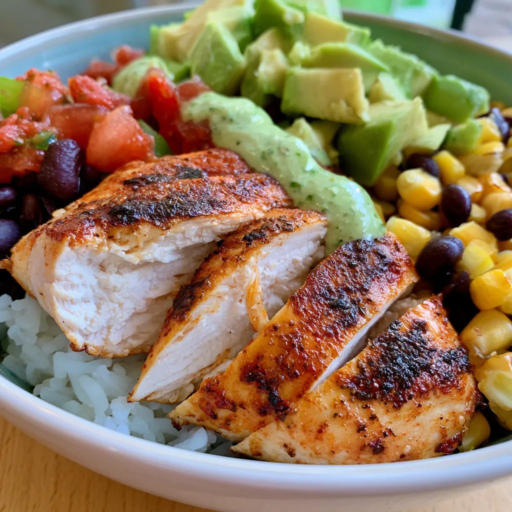 chicken burrito bowl